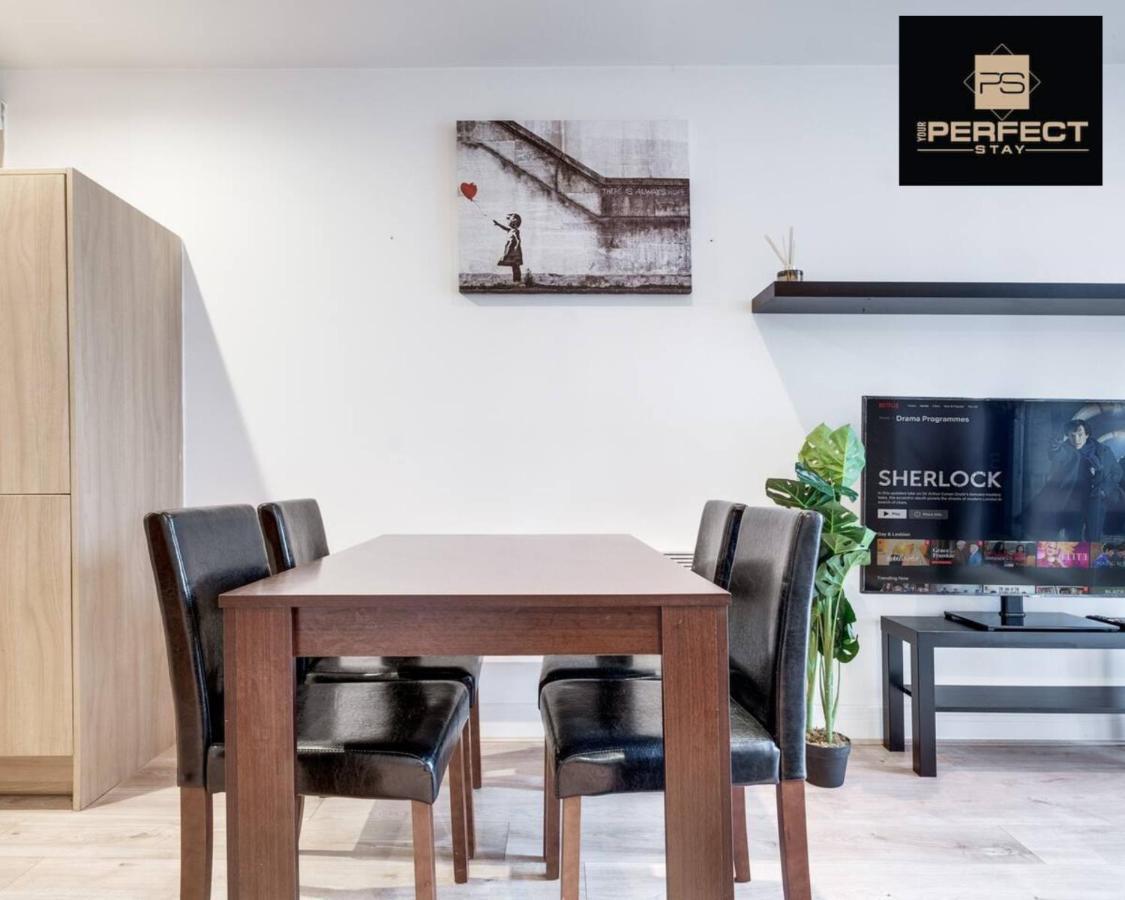 Mercury Suite City Centre Netflix Dedicated Workspace By Your Perfect Stay Short Lets Birmingham Bagian luar foto