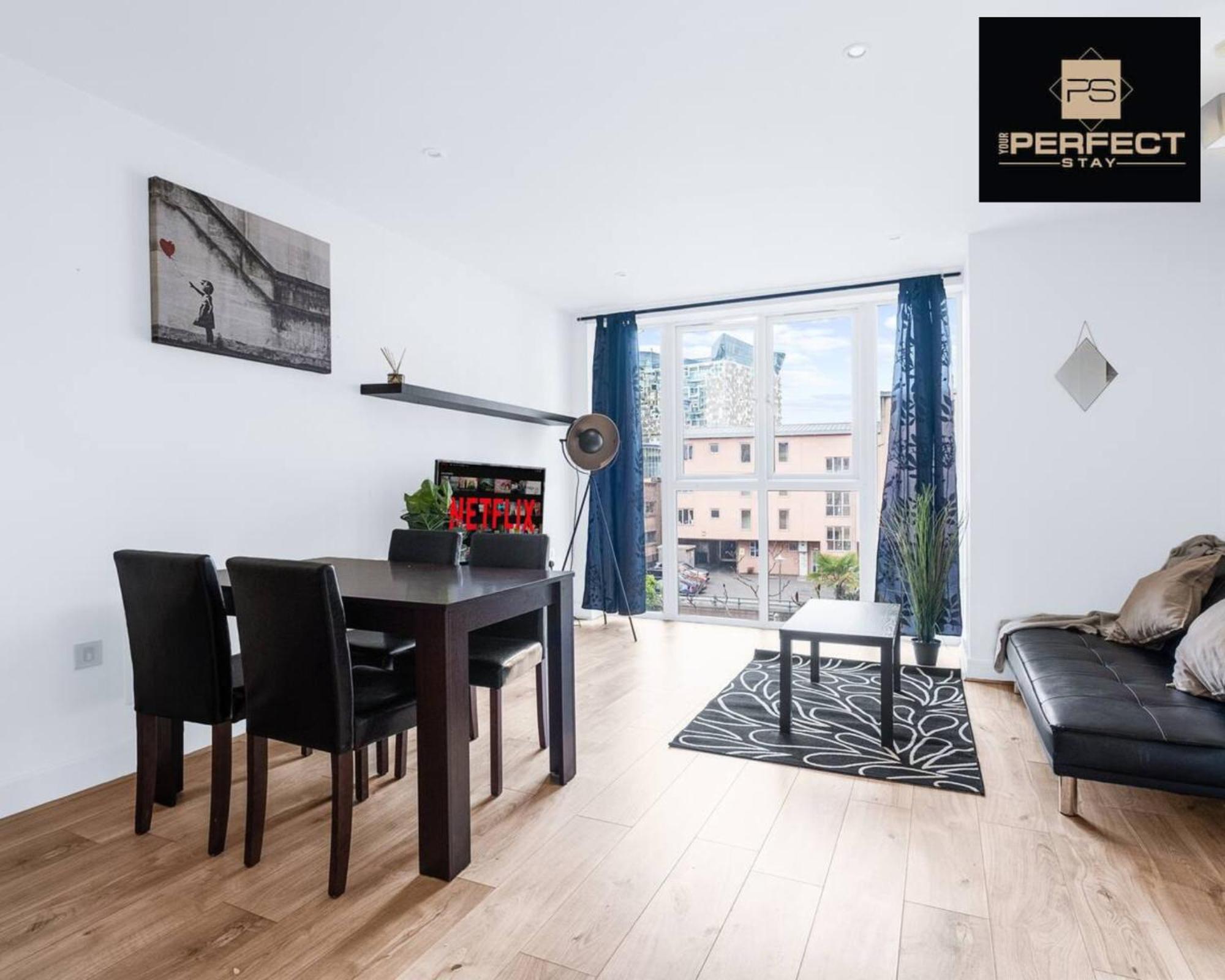 Mercury Suite City Centre Netflix Dedicated Workspace By Your Perfect Stay Short Lets Birmingham Bagian luar foto